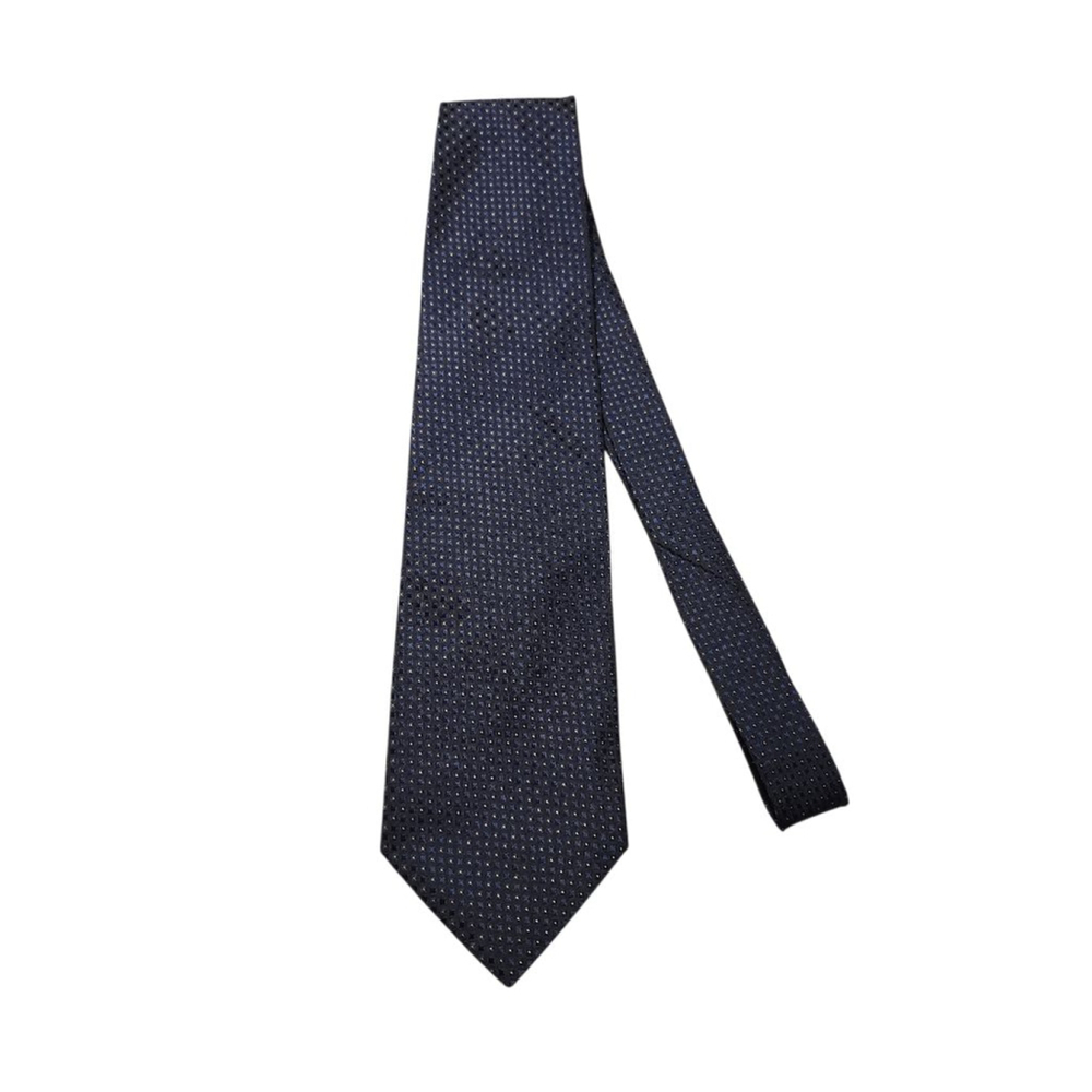 Men's Uomo Venetto Navy Blue Patterned Tie